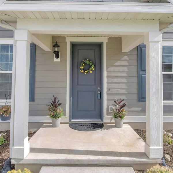 Faux Wood Siding Installation in Spring