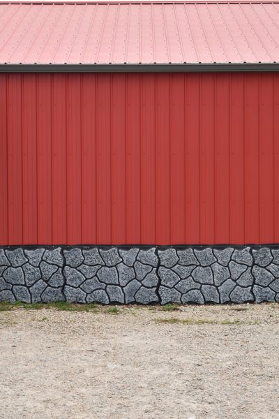Corrugated Siding Installation in Spring