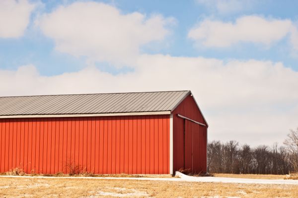 Barn Siding Installation in Spring