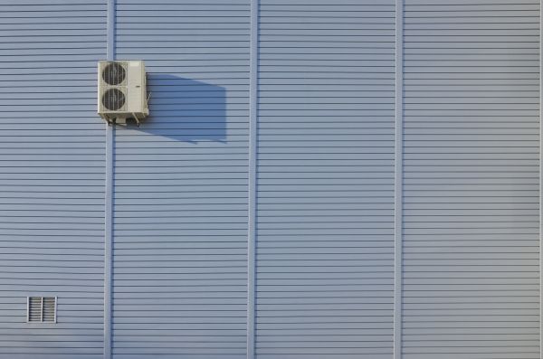 Flat Metal Siding Installation in Spring