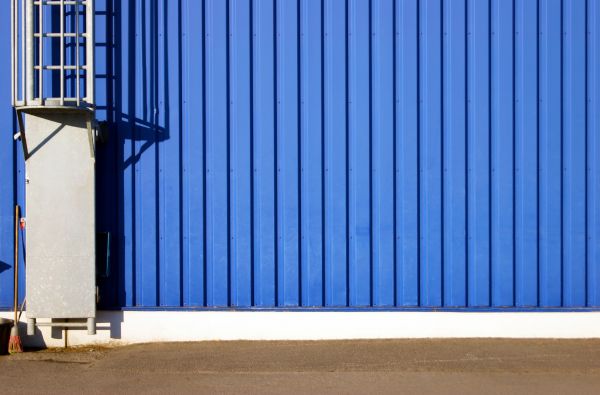Ribbed Metal Siding Repair in Spring