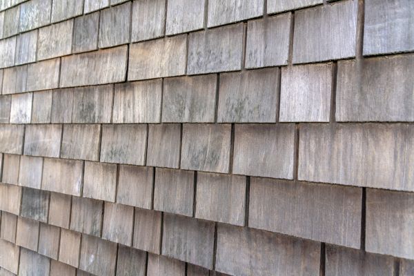 Wood Shake Siding Installation in Spring