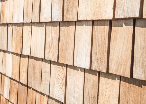 Cedar Shingle Siding Repair in Spring